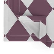 Grapeade Purple Modern Diamond Pattern