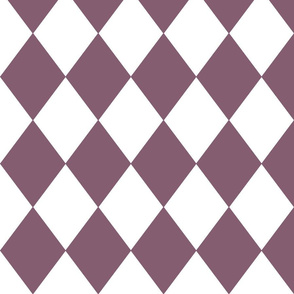 Grapeade Purple Modern Diamond Pattern