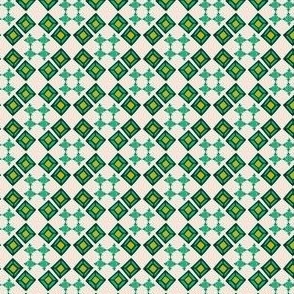 Tiled Gemstones - Green
