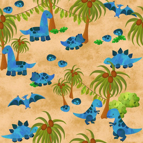 Blue Dinosaurs