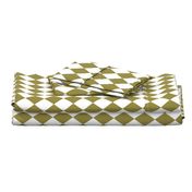  Green Olive Small Modern Diamond Pattern