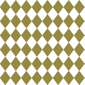  Green Olive Small Modern Diamond Pattern