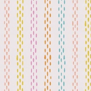 Embroidered Stripes (bright light) 