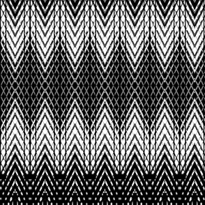 White and Black Snakeskin Pattern