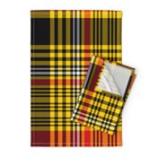 Richmond Tigers Colors: Big Plaid with Red and White