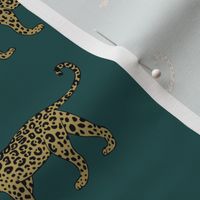 Leopard Teal