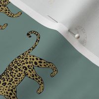 Leopard Dusty Mint