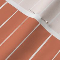 Freehand mango tangerine orange Horizontal stripes stripes lines fabric gift wrap wrapping paper wallpaper 