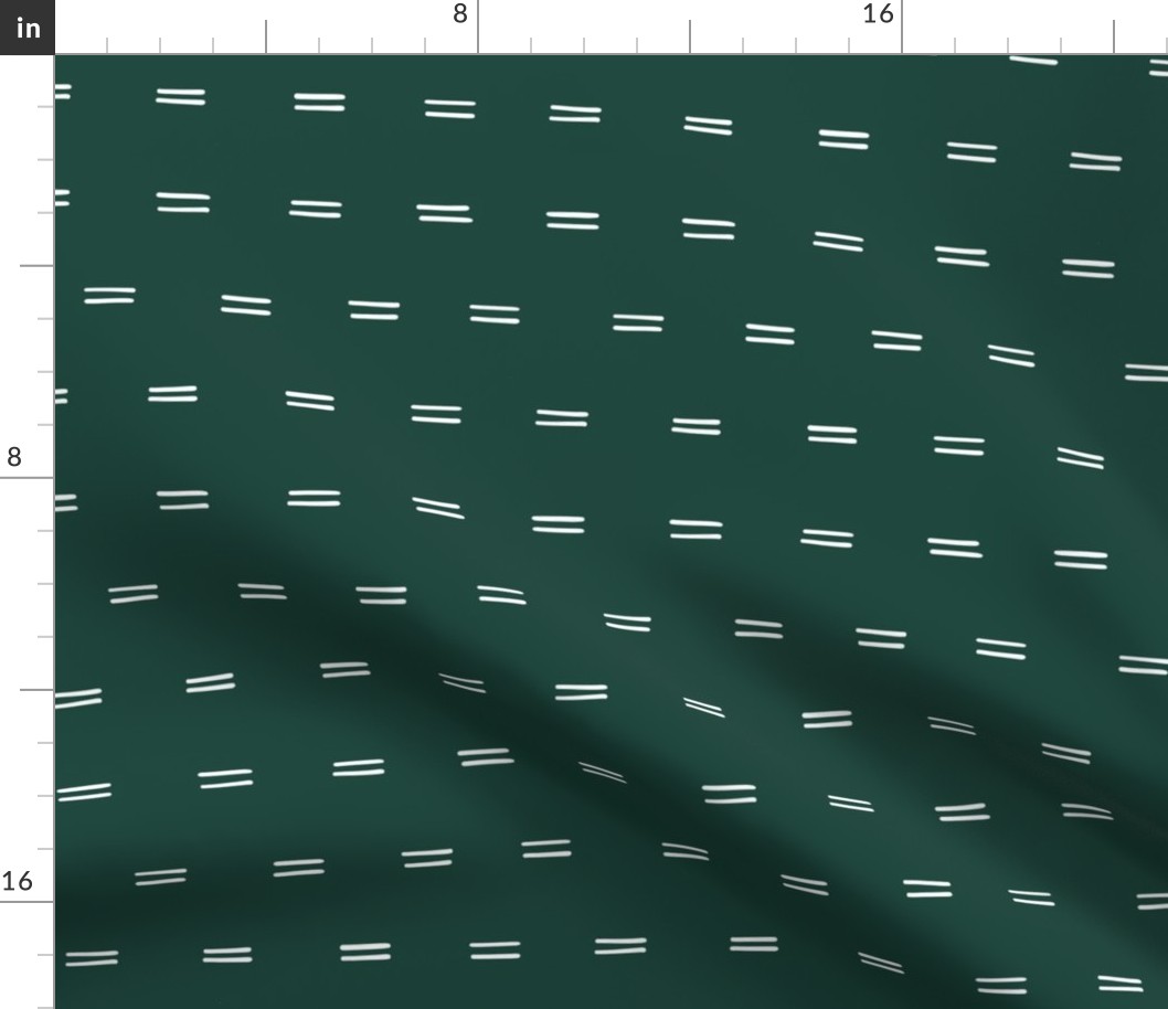 bottle green hand drawn mud cloth parallel lines horizontal lines mudcloth simplefabric gift wrap wrapping paper wallpaper 