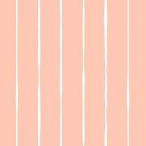 light peach vertical lines vertical stripes striped stripes fabric gift wrap wrapping paper wallpaper 