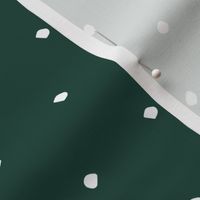 dark forest green Dots Spots Dotty Spotty scandi fabric gift wrap wrapping paper wallpaper 