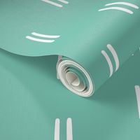 spearmint parallel lines horizontal lines mud cloth simple bubblegum green gift wrap fabric wallpaper wrapping paper