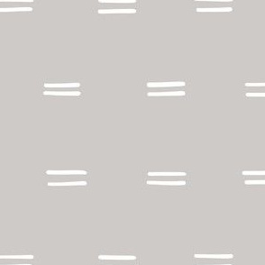 gray Freehand parallel lines horizontal lines mud cloth simple fabric