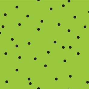 Small Dots Repeat Green BG