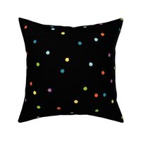 Small Dots Repeat Black BG