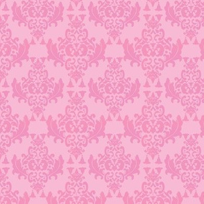 Delicious Damask Pinks-Small print