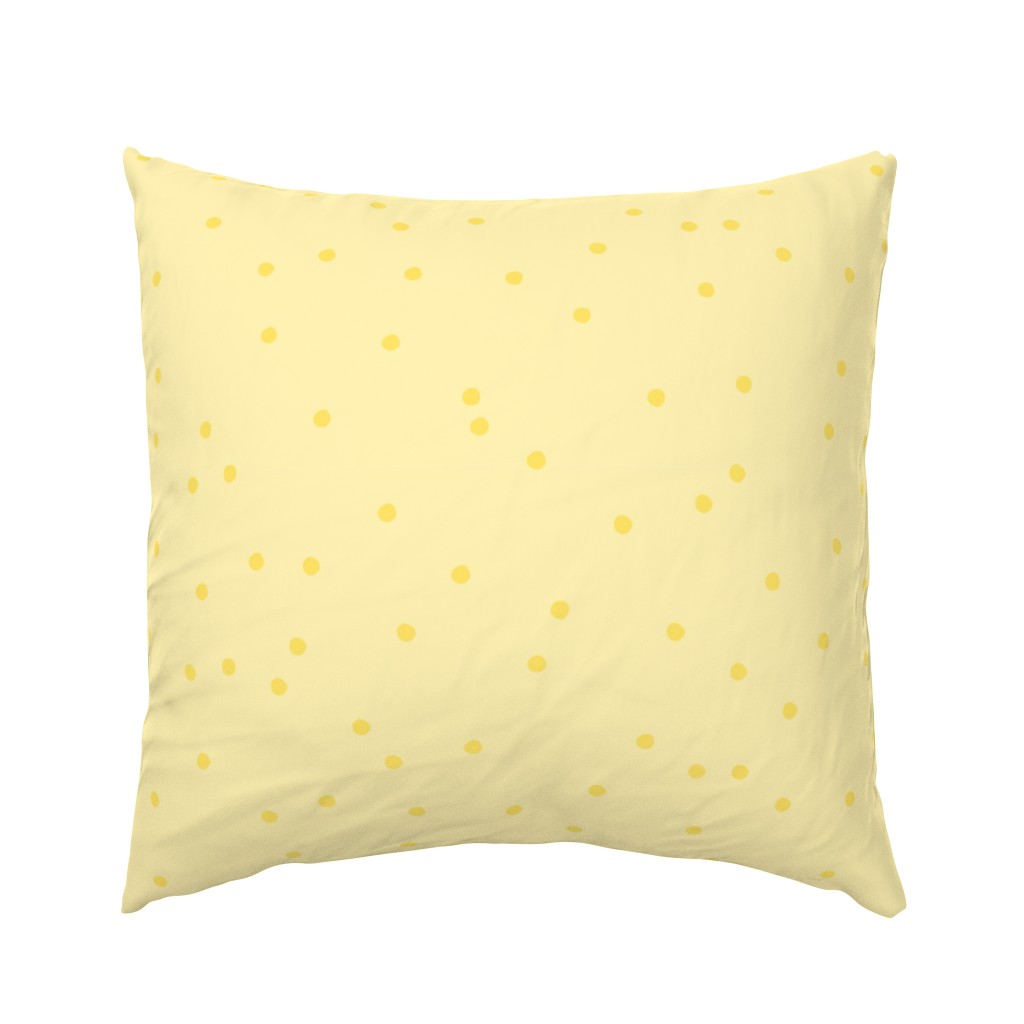 Small Dots Repeat Muted Yellow BG