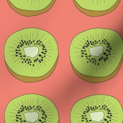 Kiwi Seamless Pattern