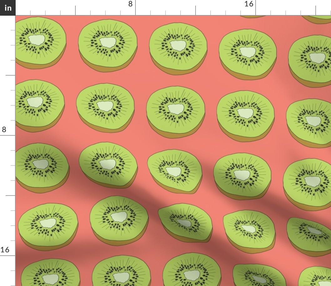 Kiwi Seamless Pattern