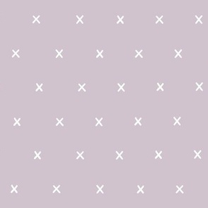 lilac light purple exes ex x cross crosses fabric gift wrap wrapping paper wallpaper 