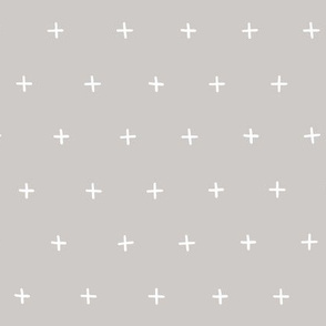 freehand crosses hand drawn scandi fabric wallpaper gift wrap wrapping paper grey