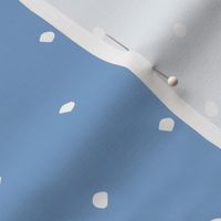 hand drawn dots spots dotty spotty organic fabric gift wrap wallpaper blue