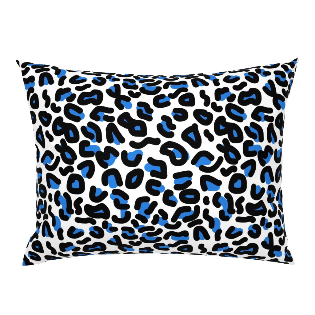 Animal Print - leopard (blue) 