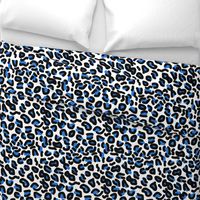 Animal Print - leopard (blue) 