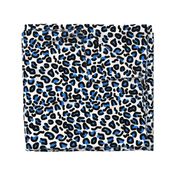 Animal Print - leopard (blue) 