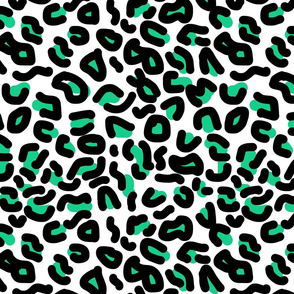 Animal Print - leopard (spearmint) 