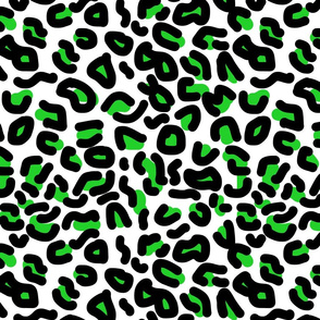 Animal Print - leopard (green) 