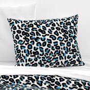 Animal Print - leopard (turquoise) 