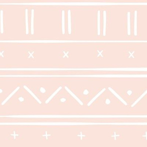 1 // african inspired mudcloth fabric wallpaper gift wrap ethnic mud cloth fabric pale pink