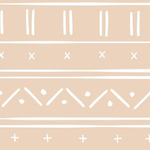 1 // african inspired mudcloth fabric wallpaper gift wrap ethnic mud cloth fabric light ballet pink and white