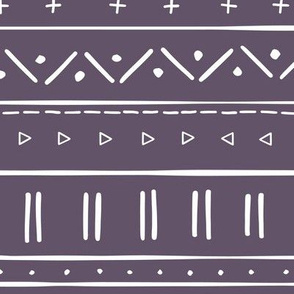 2 // african inspired mudcloth fabric wallpaper gift wrap ethnic mud cloth fabric eggplant purple