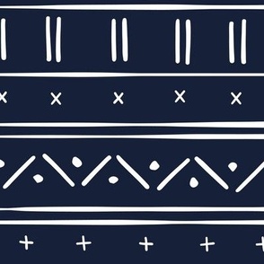 1 // african inspired mudcloth fabric wallpaper gift wrap mud cloth fabric navy blue and white