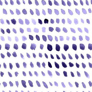 Watercolor Dots - Purple