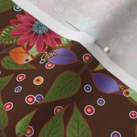 Paducaru Bohemian Floral_Brown