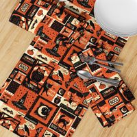 Vintage Halloween Patchwork small