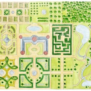 Garden Plan Sketch