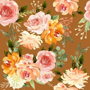 Fall Blossom Florals // Copper