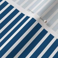 Thin Navy Blue Nautical Stripes