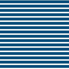 Thin Navy Blue Nautical Stripes