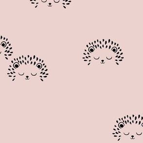 Hedgehog Dusty Pink
