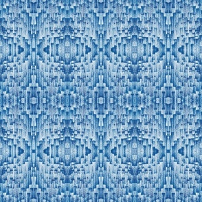 Brushstroke Weave Blue