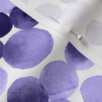 Watercolor Circles - Purple