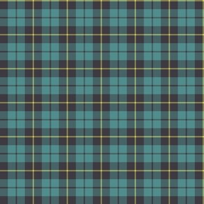 Wallace hunting tartan, 3" faded