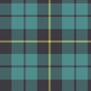 Wallace hunting tartan, 10" faded