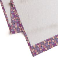 cream and purple irregular rectangles