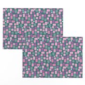 green and pink rectangles